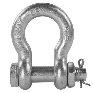 Alloy Steel Construction Industry Machinery Bow Shackle